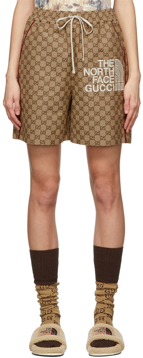 north face gucci shorts|Gucci north face boots.